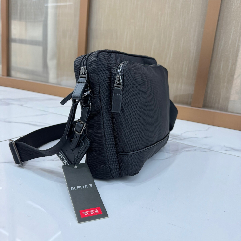 TUMI途明包包 HARRISON系列6602056D商務休閒包 男士單肩包 側背包 多隔層郵差包 小方包 小背包男 旅-細節圖4