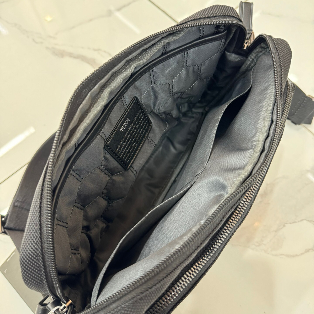 TUMI途明包包 HARRISON系列6602056D商務休閒包 男士單肩包 側背包 多隔層郵差包 小方包 小背包男 旅-細節圖9