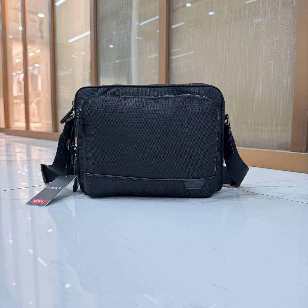 TUMI途明包包 HARRISON系列6602056D商務休閒包 男士單肩包 側背包 多隔層郵差包 小方包 小背包男 旅-規格圖9