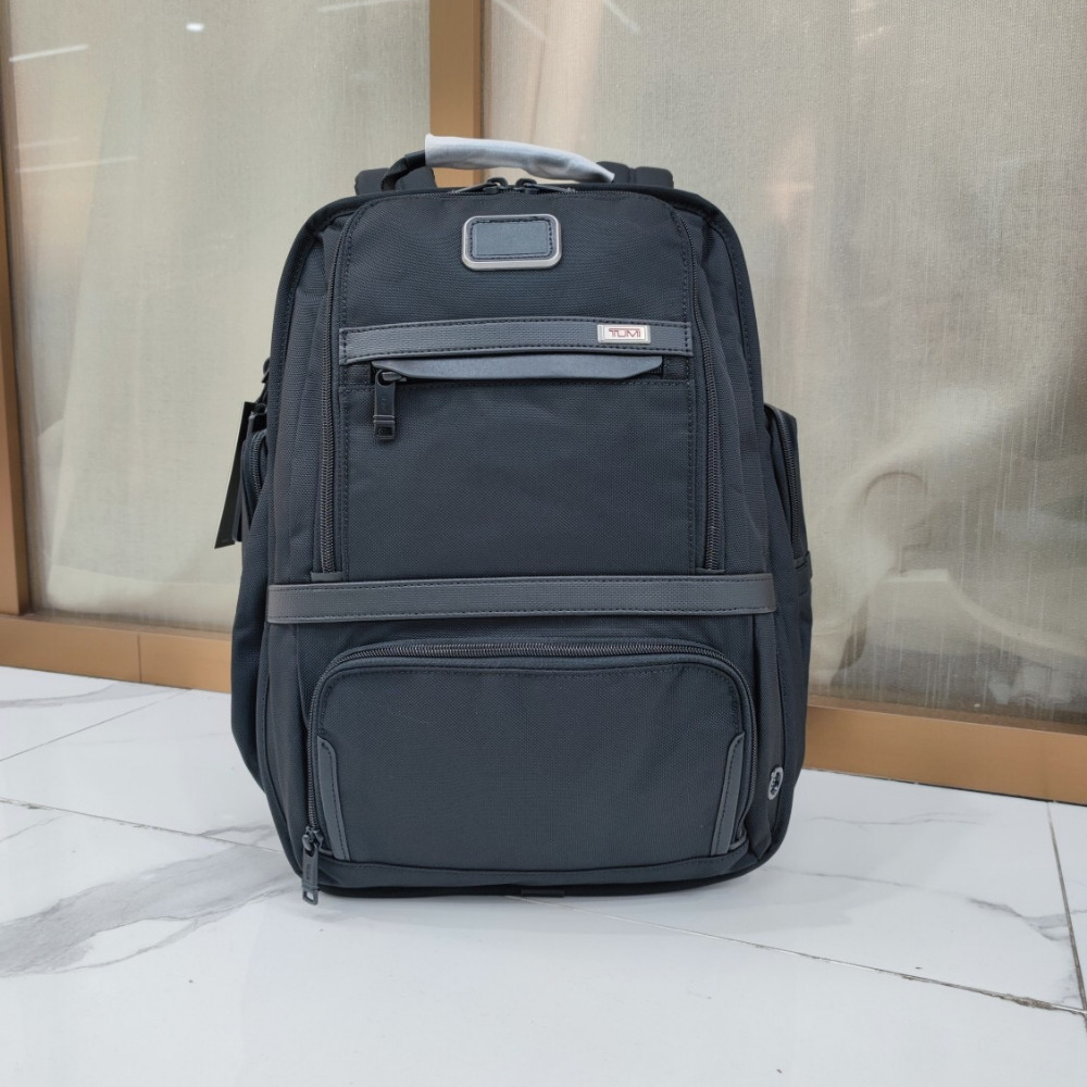 TUMI途明雙肩包 2603589D3男士多功能後背包 商務旅行包 休閒包 防水尼龍多功能電腦包 運動包 書包 通勤百搭-規格圖9