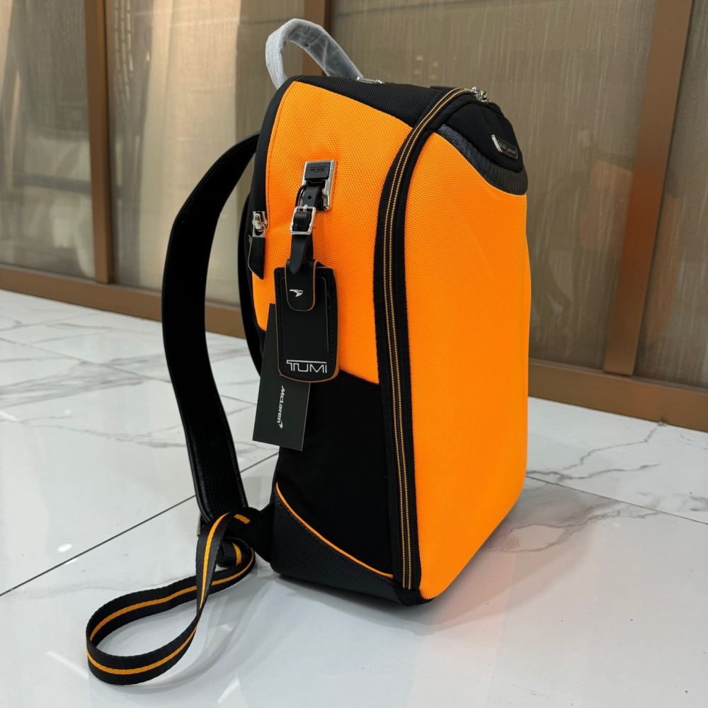 TUMI雙肩包 途米背包 McLaren 373002 60週年系列Velocity雙肩包 CX6碳纖維材質休閒運動包-細節圖2