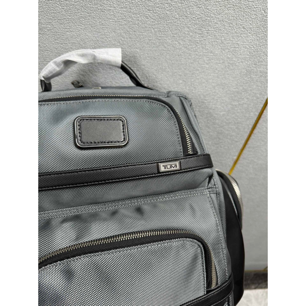TUMI途米雙肩包 商務通勤男包 途米Alpha X系列2603578男士雙肩後背包 大容量多功能電腦包 防潑尼龍筆電背-細節圖6