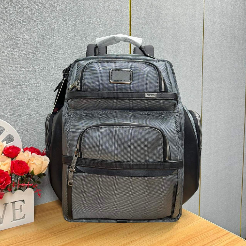 TUMI途米雙肩包 商務通勤男包 途米Alpha X系列2603578男士雙肩後背包 大容量多功能電腦包 防潑尼龍筆電背-規格圖9