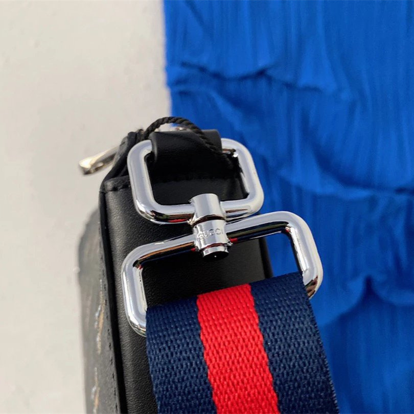 Gucci古馳包包 男生斜背包 經典印花彩帶老虎斜背包 單肩包 側背包 商務通勤休閒包 運動包 旅行包 小背包-細節圖7