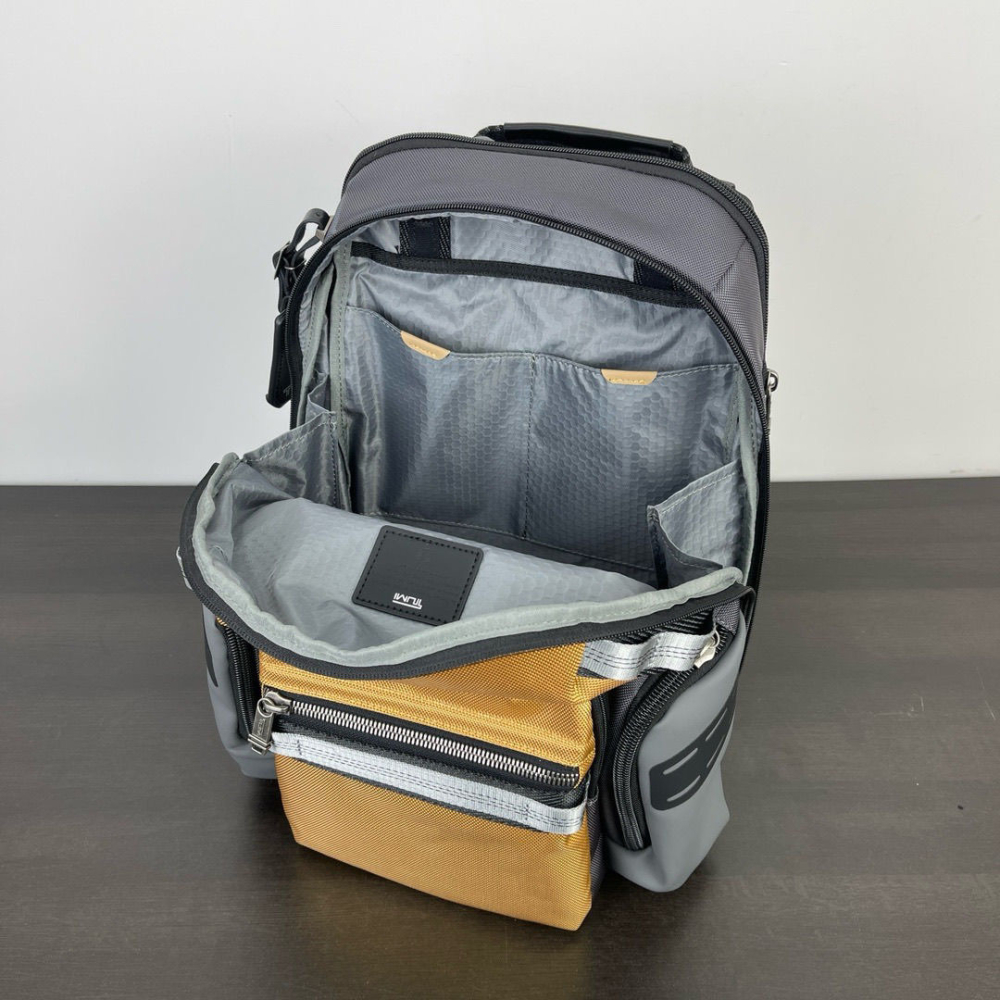 TUMI雙肩包 途明背包 防水尼龍休閒包 商務通勤包 休閒包 ALPHA系列BRAVO男士筆電背包232793 大容量電-細節圖4