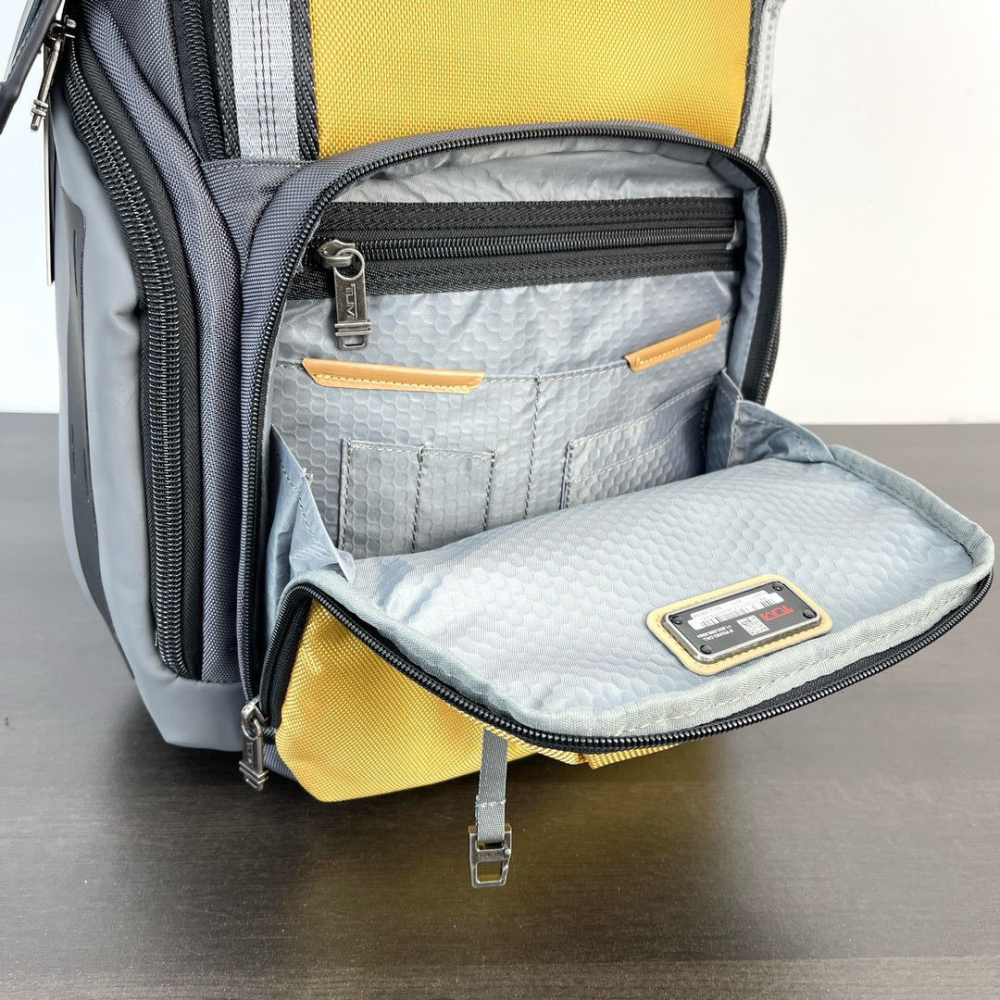 TUMI電腦包 途明雙肩包 男生後背包 BRAVO系列通勤運動包232789 大容量雙肩電腦包 筆電背包 多隔層防水背包-細節圖7