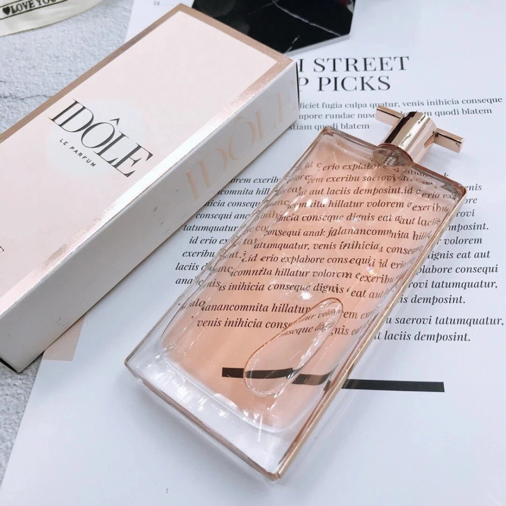 LANCOME頂樓白富美 女生香水 蘭蔻香水 IDOLE偶像之意香水75ml 清香持久 女士香水 超薄玫瑰茉莉香水 香精-細節圖8