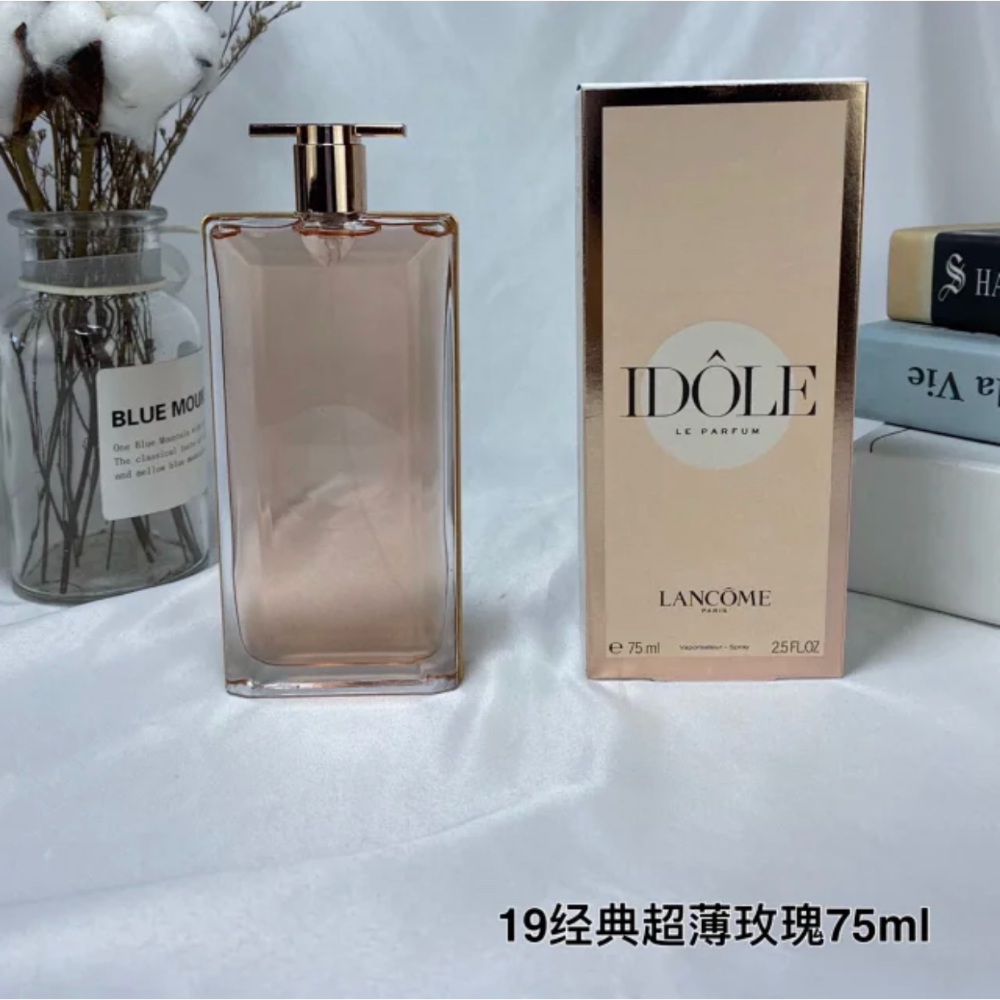 LANCOME頂樓白富美 女生香水 蘭蔻香水 IDOLE偶像之意香水75ml 清香持久 女士香水 超薄玫瑰茉莉香水 香精-規格圖11