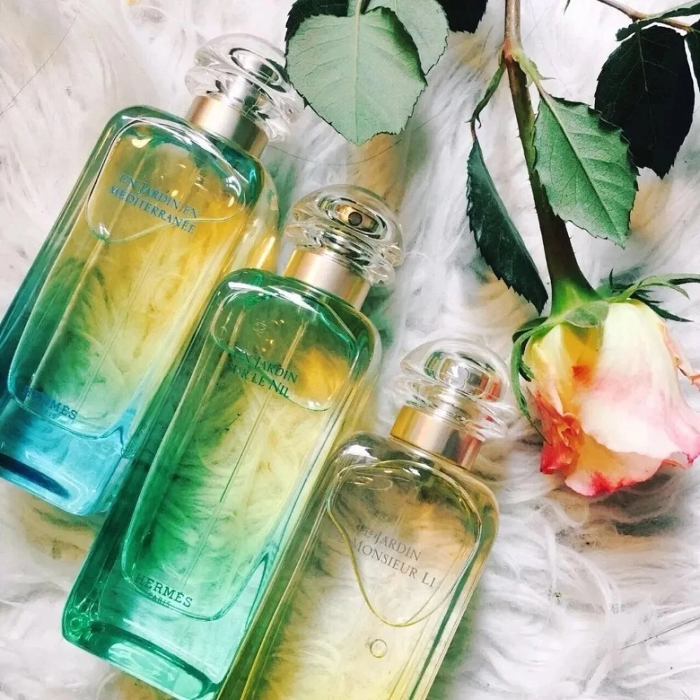 男女中性香水 愛馬仕Hermes香水100ML  女生香精 花園系列香水 洩湖花園/尼羅河花園/地中海花園/李先生的花園-細節圖3