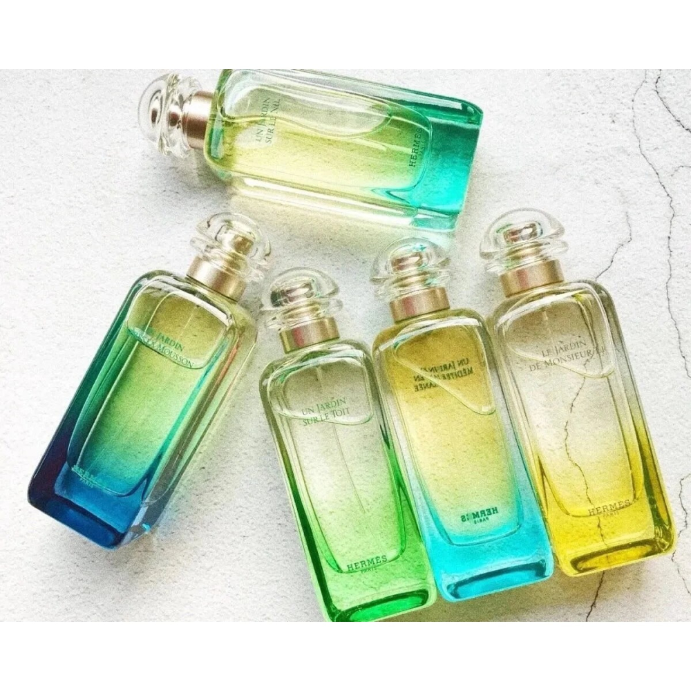男女中性香水 愛馬仕Hermes香水100ML  女生香精 花園系列香水 洩湖花園/尼羅河花園/地中海花園/李先生的花園-細節圖6