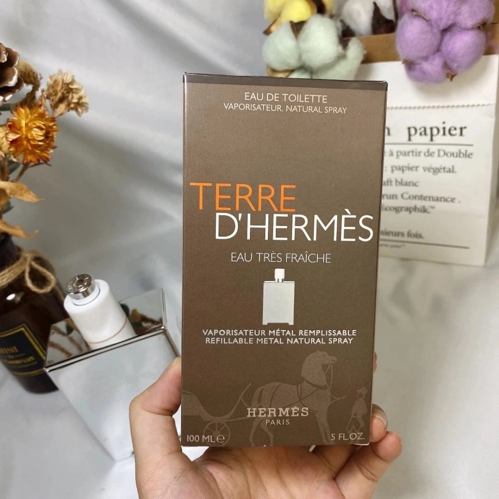 愛馬仕Hermes香水 銀色大地限量版銀色香水100ml Jean-C| aude ellena 辛辣木質調 男香 女生-細節圖6