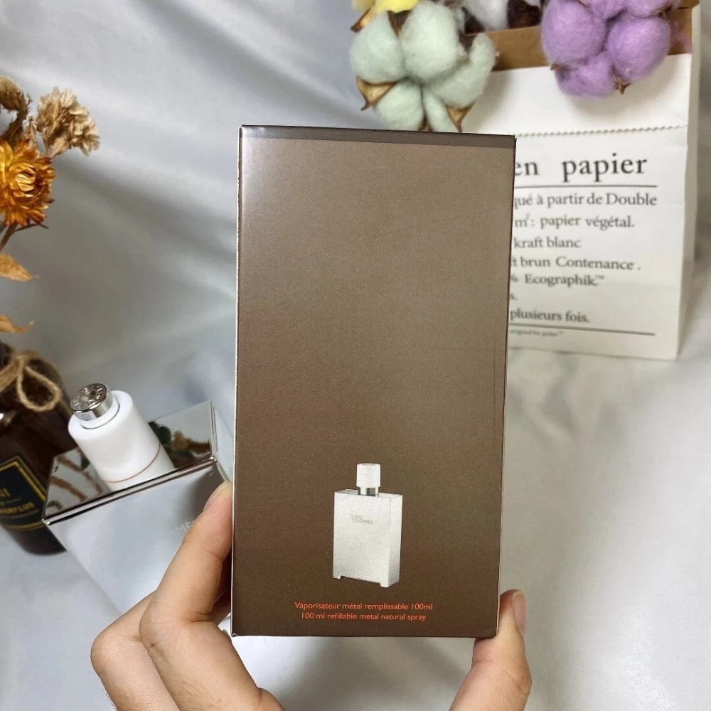 愛馬仕Hermes香水 銀色大地限量版銀色香水100ml Jean-C| aude ellena 辛辣木質調 男香 女生-細節圖7