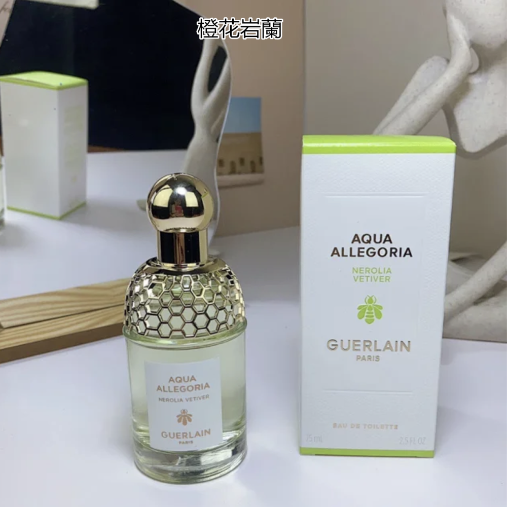 嬌蘭GUERLAIN香水 男女通用款香水 花草水語系列香水75ml 雪梨冰沙/葡萄柚/玫瑰玫瑰/柑橘羅勒香精版/橙花岩蘭-細節圖6