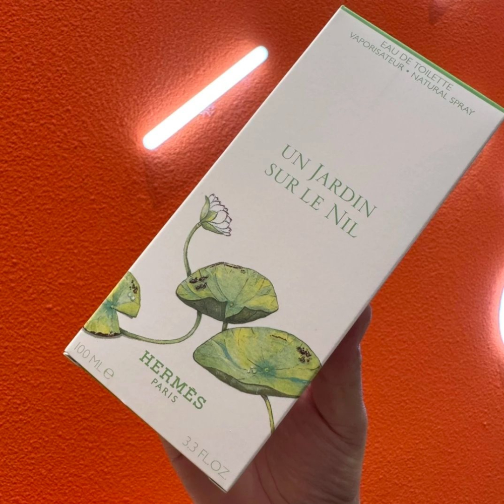 HERMES愛馬仕香水 尼羅河花園香水100ML 經典款香水 青芒果 蓮花芬芳 乳香和槭 男女通用款香水 女生香水 女香-細節圖4