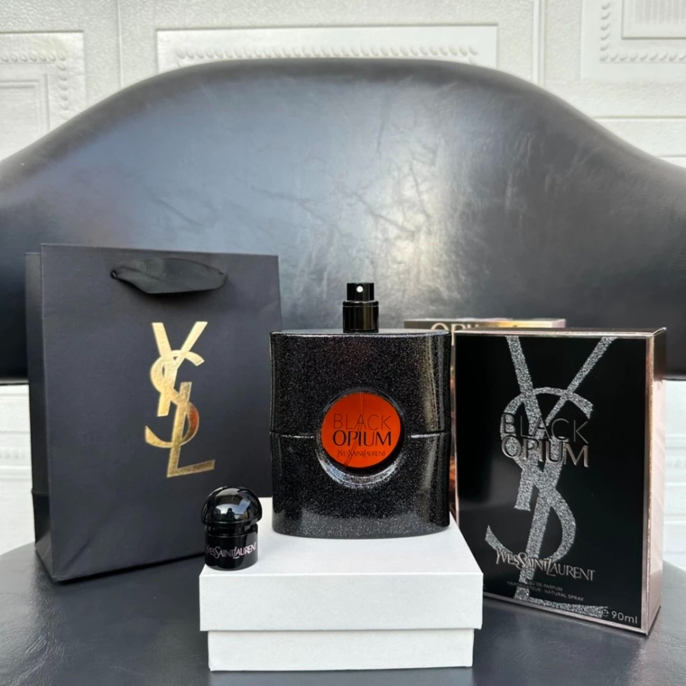 YSL BLACK OPIUM神羅蘭香水 黑色奧飄茗香水 經典款黑色鴉片香水90ml 男女通用款香水 中性款 男生香水-細節圖5