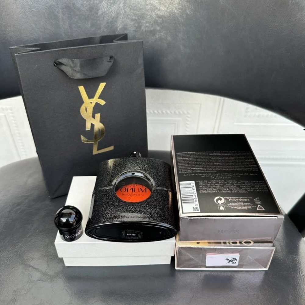 YSL BLACK OPIUM神羅蘭香水 黑色奧飄茗香水 經典款黑色鴉片香水90ml 男女通用款香水 中性款 男生香水-細節圖6