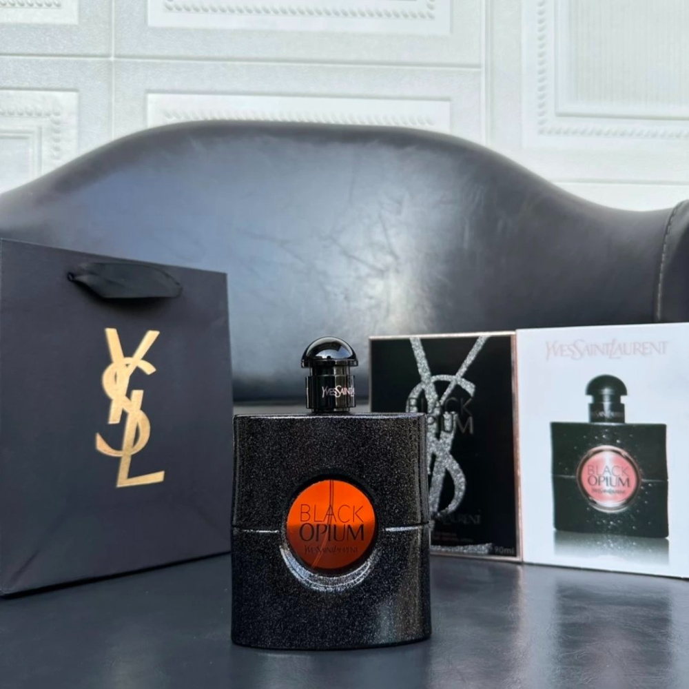 YSL BLACK OPIUM神羅蘭香水 黑色奧飄茗香水 經典款黑色鴉片香水90ml 男女通用款香水 中性款 男生香水-細節圖8