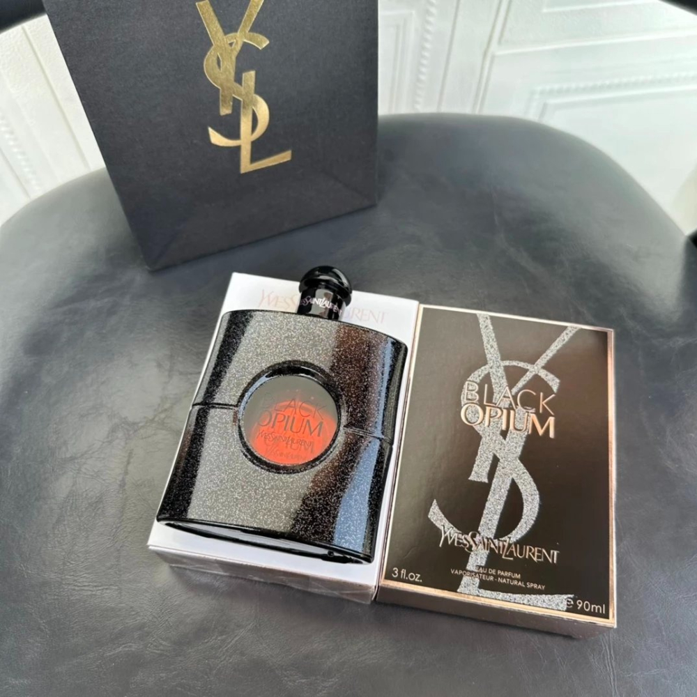 YSL BLACK OPIUM神羅蘭香水 黑色奧飄茗香水 經典款黑色鴉片香水90ml 男女通用款香水 中性款 男生香水-細節圖9