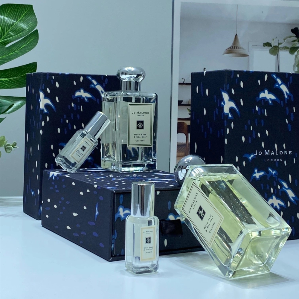Jo Malone祖馬龍香水 鼠尾草與海鹽香水100ml+9ml禮盒兩件套 男女款中性香水 女生香水 男生香水 清冷少女-細節圖2