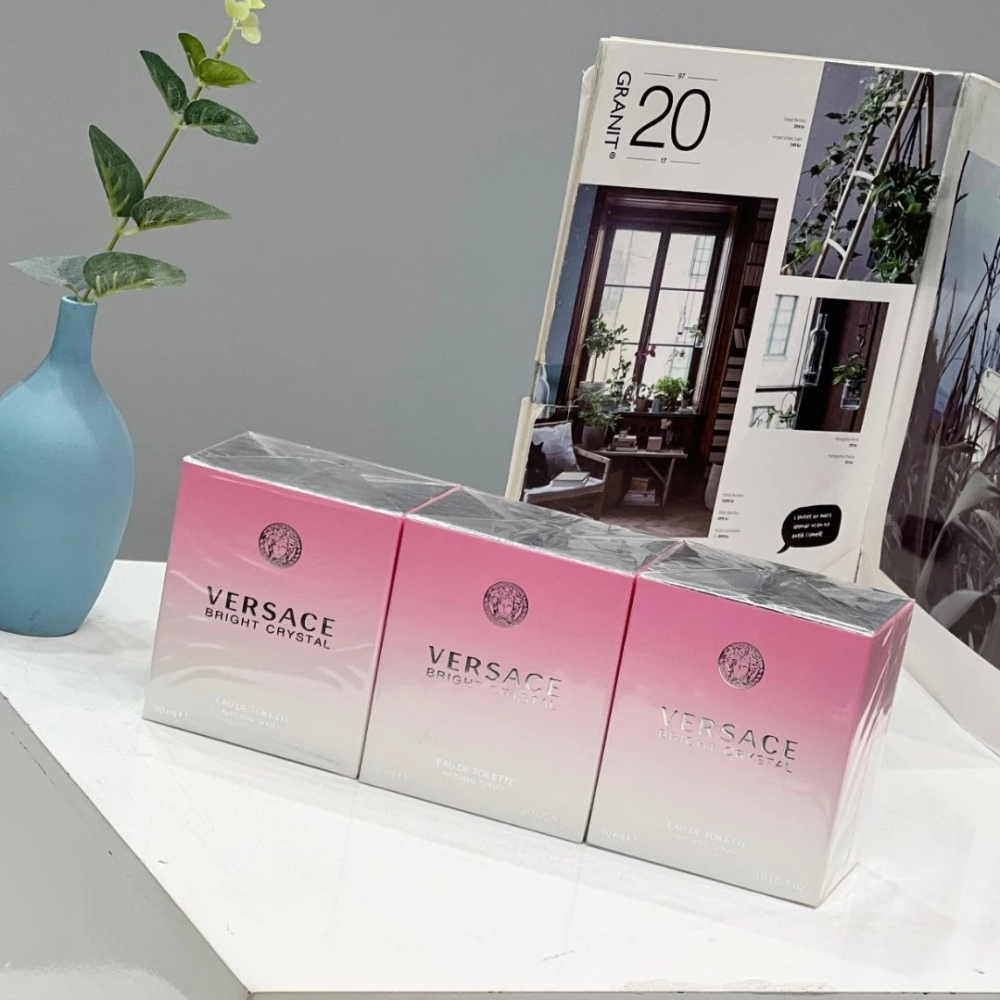 VERSACE凡賽斯香水 晶鑽女士香水90ML Bright Crystal香戀粉水晶香水 女香 女士香水 90ml香水-細節圖5