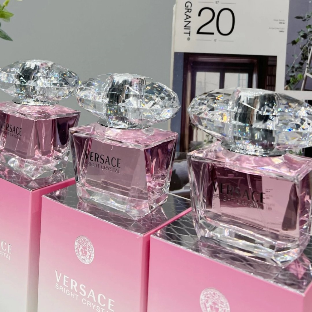 VERSACE凡賽斯香水 晶鑽女士香水90ML Bright Crystal香戀粉水晶香水 女香 女士香水 90ml香水-細節圖7