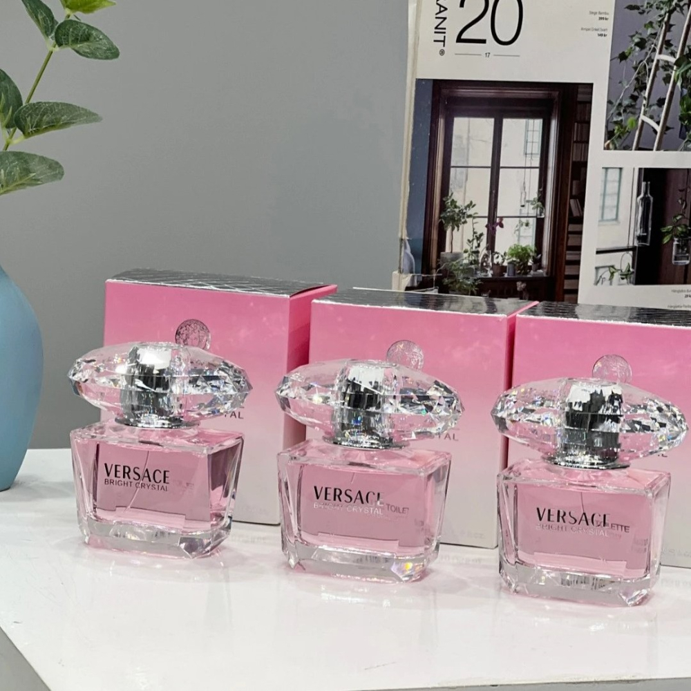 VERSACE凡賽斯香水 晶鑽女士香水90ML Bright Crystal香戀粉水晶香水 女香 女士香水 90ml香水-細節圖8