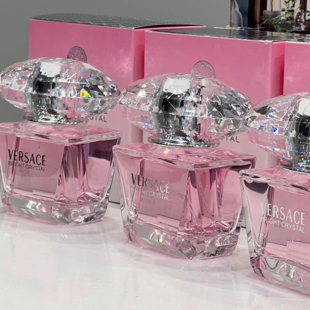 VERSACE凡賽斯香水 晶鑽女士香水90ML Bright Crystal香戀粉水晶香水 女香 女士香水 90ml香水-規格圖9