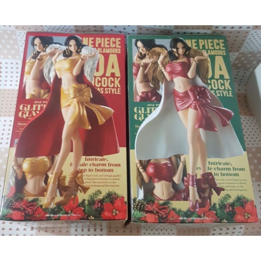 正版 代理版 兩款一套 G&G 海賊王 航海王 波亞漢考克 女帝 蛇姬 漢考克 聖誕女帝 BOA  聖誕節 披風 害羞-細節圖3