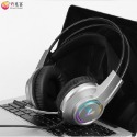 手機可用（需有3.5mm音源孔）RGB呼吸燈 7.1聲道 聽聲辨位 降噪麥克風 頭戴式耳機 電競耳機-規格圖9