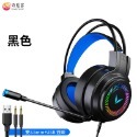 【羽夜之巔】 RGB 電競耳機 吃雞 聽聲辨位 頭戴式 耳機 麥克風 耳罩式 耳麥 耳機麥克風-規格圖9