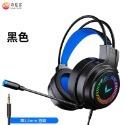 【羽夜之巔】 RGB 電競耳機 吃雞 聽聲辨位 頭戴式 耳機 麥克風 耳罩式 耳麥 耳機麥克風-規格圖9