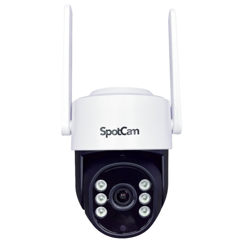 SpotCam PT1  2.5K可旋轉全彩夜視防水球機 戶外 聚光燈 網路攝影機 網路線 無線 監視器 台灣製-細節圖2