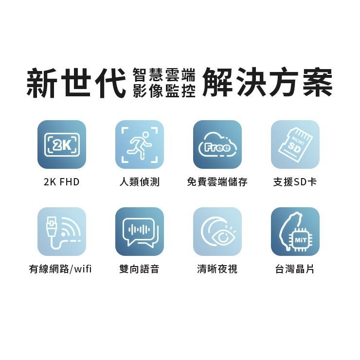 SpotCam TC1 免主機 紅外線 高清 2K 網路攝影機 監視器 無線 雲端 專業監控 半球監視器 多路 多分割-細節圖4