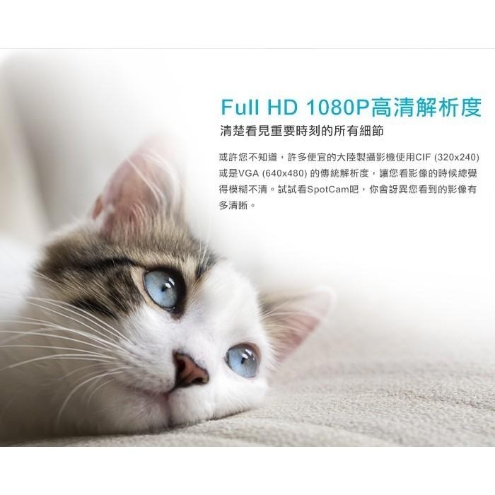 SpotCam Sense Pro 防水高清1080P 溫/濕/亮無線WiFi網路攝影機 遠端監控 視訊監控 APP-細節圖5