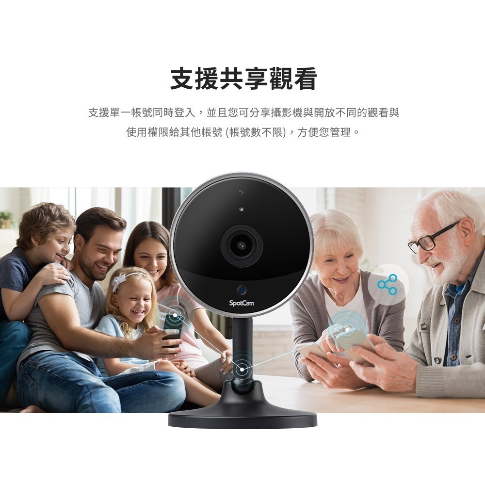 SpotCam Pano 3 全景180度超廣角雙頻雲端監視攝影機 數位放大追蹤 台灣晶片 台灣雲端 台灣製造-細節圖7