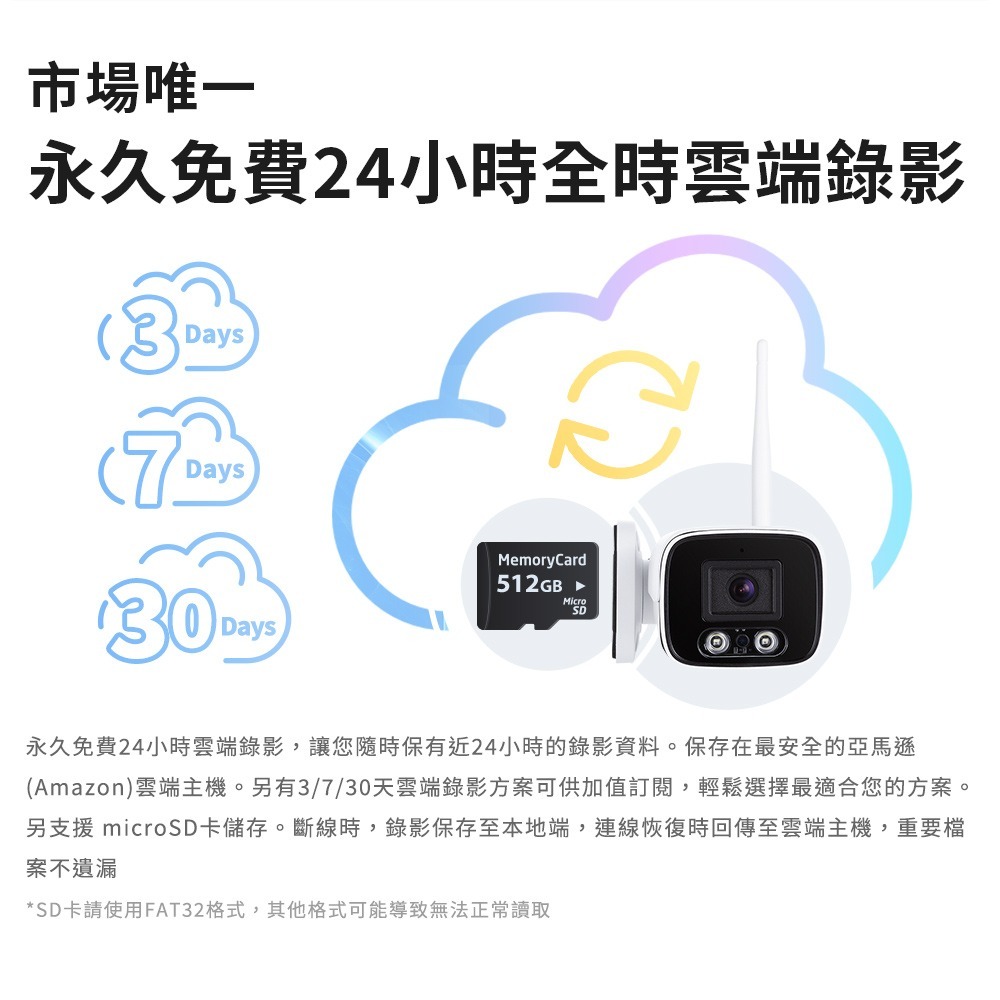 SpotCam BCW1-P PoE款 全彩高清夜視防水監視器 戶外監控攝影機 2K 聚光燈 網路攝影機 台灣製-細節圖10