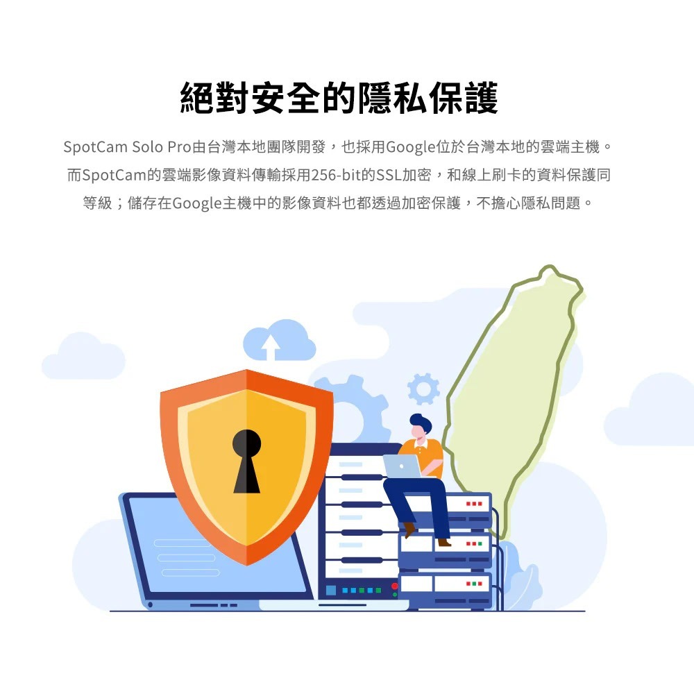 SpotCam Solo Pro 全無線免插電攝影機 監視器 單機 二路 四路 台灣品牌 台灣雲端 台灣製造 台灣研發-細節圖10
