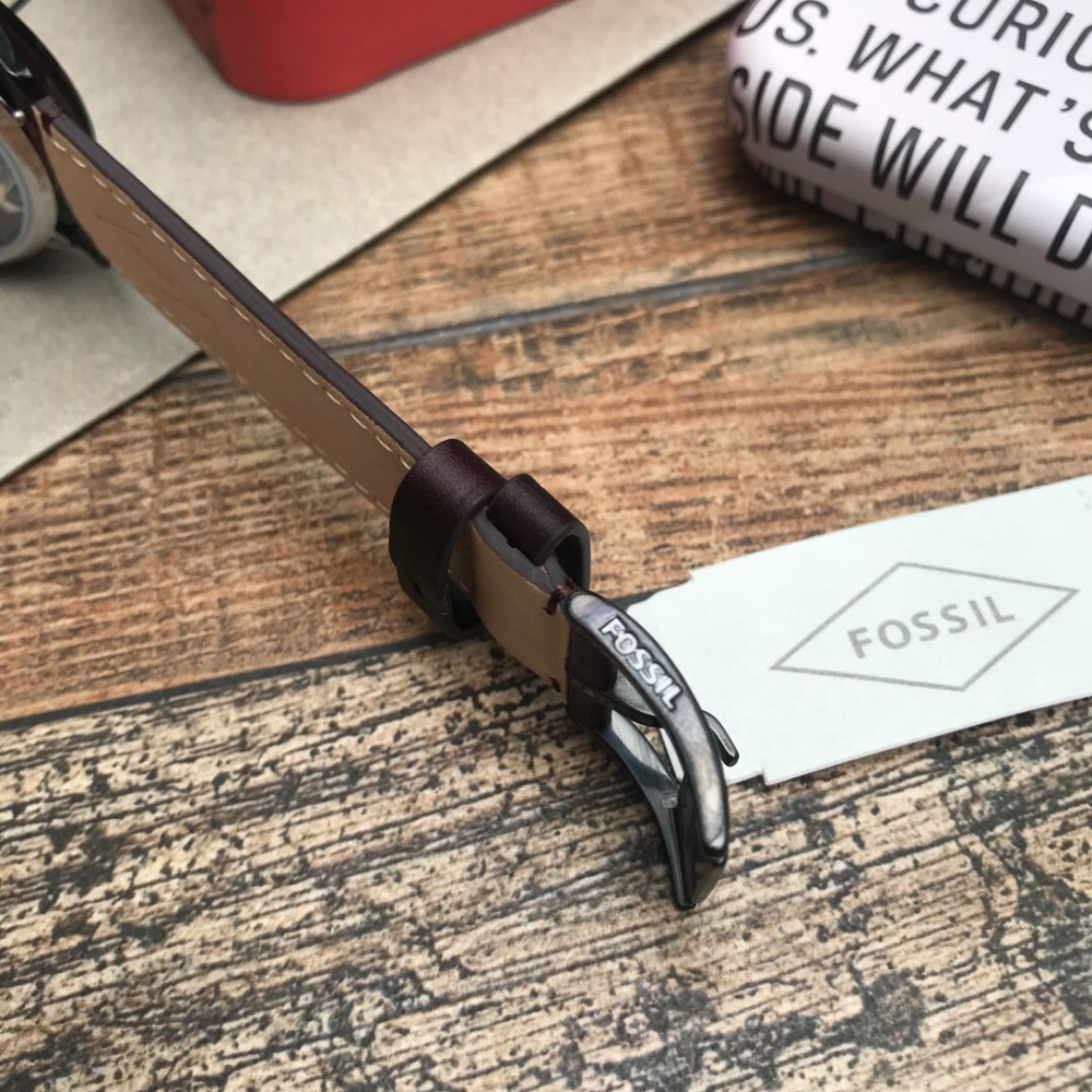 富思手錶 FOSSIL手錶 男士機械錶 時尚潮流透底鏤空男錶 真皮錶帶男生腕錶 大直徑防水機械錶 ME3098-細節圖11