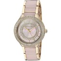 MICHAEL KORS手錶 MK手錶女  大直徑粉色鑲鑽女生石英錶 時尚潮流圓盤女錶MK3508 歐美通勤女士腕錶-規格圖8