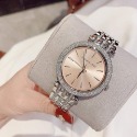 MICHAEL KORS手錶 銀色鋼鏈鑲鑽時尚女錶 超薄潮流百搭女生腕錶 學生手錶女 MK手錶 滿天星石英錶MK3218-規格圖9