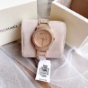 代購MICHAEL KORS手錶 新品MK手錶 MK6548玫瑰金色鋼鏈錶 滿天星滿鑽女生石英錶 時尚潮流個性女錶-規格圖9