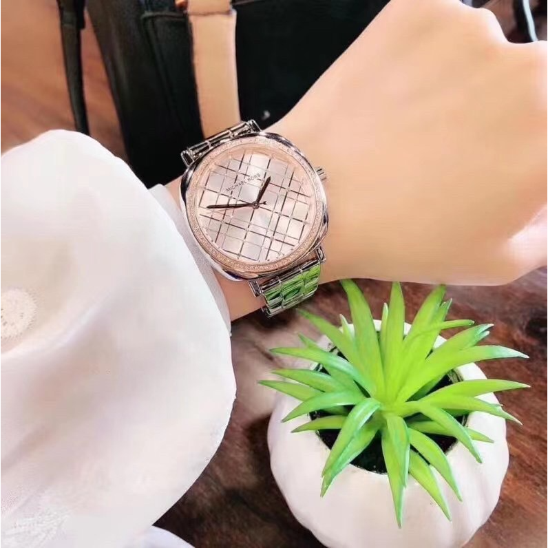 MICHAEL KORS手錶 新品MK手錶女生 MK3990玫瑰金色鋼鏈錶 時尚潮流鑲鑽女錶 大直徑休閒女生腕錶石英錶-細節圖4