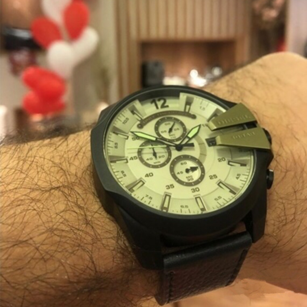 DIESEL迪賽手錶男 大直徑51mm男士腕錶 商務時尚男錶 歐美風休閒運動腕錶男 潮流百搭超酷防水石英錶DZ4495-細節圖6