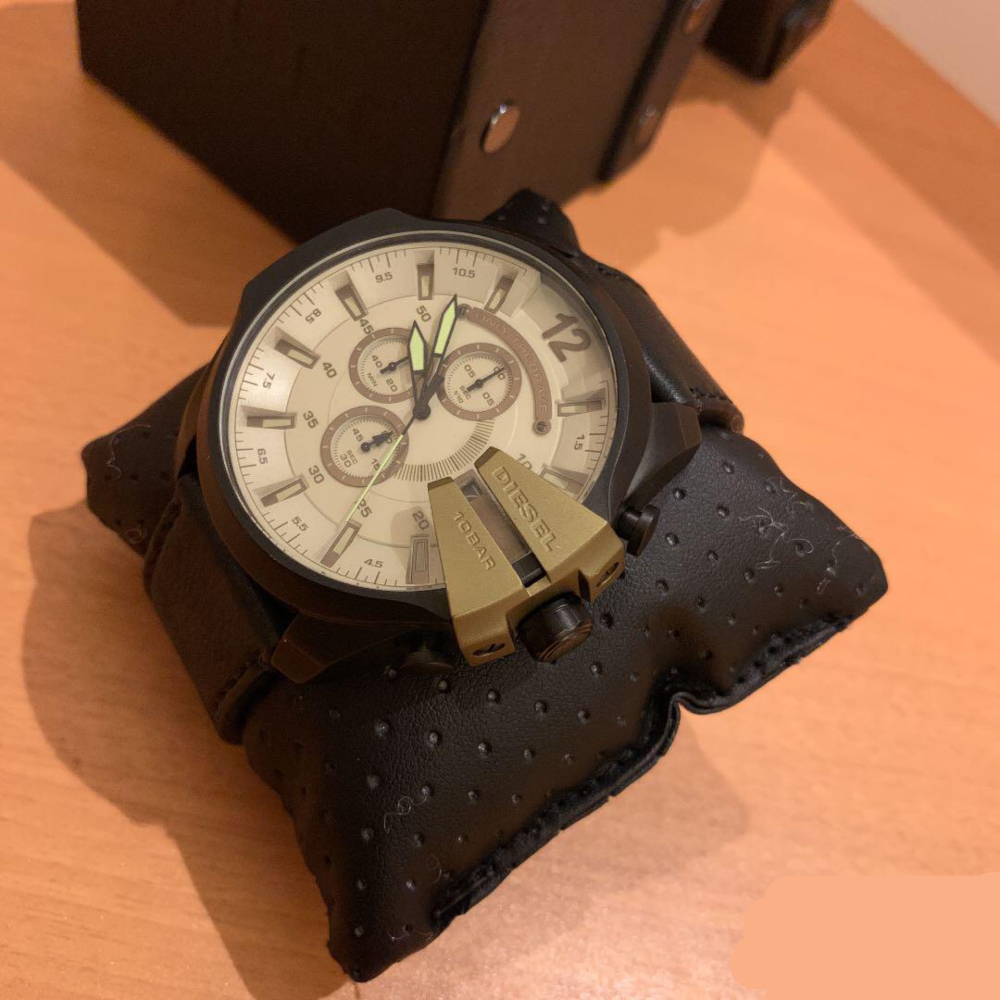 DIESEL迪賽手錶男 大直徑51mm男士腕錶 商務時尚男錶 歐美風休閒運動腕錶男 潮流百搭超酷防水石英錶DZ4495-細節圖7