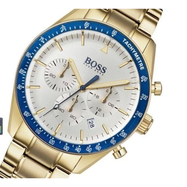 Hugo Boss手錶 三眼計時日曆石英錶 大直徑商務通勤男錶 男生石英錶 休閒運動腕錶 時尚潮流防水手錶男-細節圖6