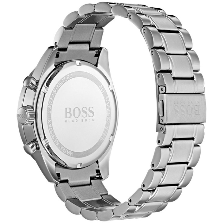 Hugo Boss手錶 三眼計時日曆石英錶 大直徑商務通勤男錶 男生石英錶 休閒運動腕錶 時尚潮流防水手錶男-細節圖9