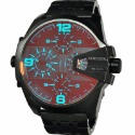 Diesel迪賽手錶 歐美時尚潮流男士腕錶 大錶盤偏光石英錶 DZ7373 四時計時多功能黑色鋼鏈男錶 大直徑手錶男-規格圖9