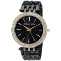 Michael Kors MK手錶 MK3322 黑金色鑲鑽簡約時尚潮流百搭女錶 不鏽鋼鏈石英錶 超薄錶盤 黑色鋼帶錶女-規格圖9