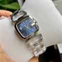 女生手錶 Gucci手錶 古馳手錶 方形手錶 經典G字錶盤 鏤空手鐲手錶 手鏈款女錶 時尚奢華石英錶YA125409-規格圖11
