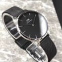 Daniel Wellington手錶 DW手錶 黑色金屬鋼鏈女生腕錶 簡約時尚潮流石英錶32mm 學生手錶 休閒百搭-規格圖8